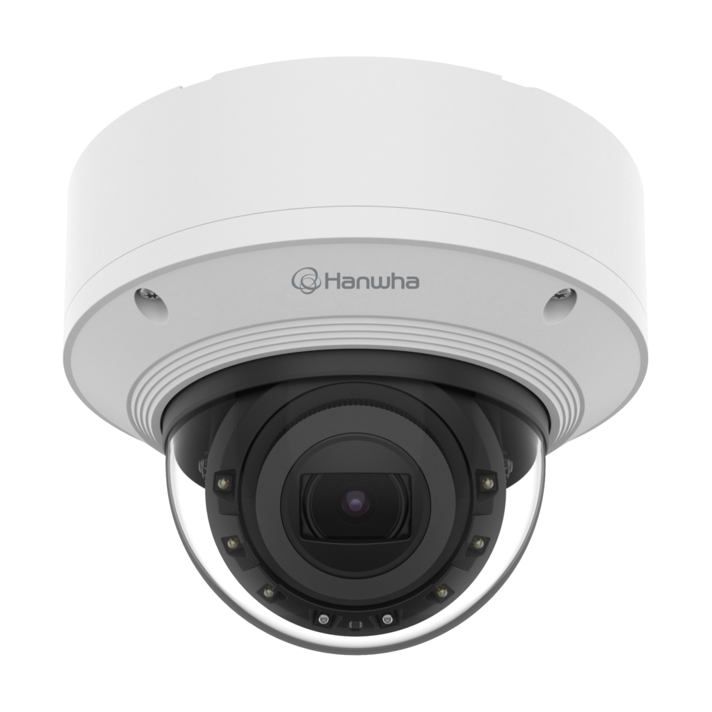 Hanwha Vision XND-8083RV – 6 MP Yapay Zekâlı Motorlu Değişken Odaklı Dome IP Kamera