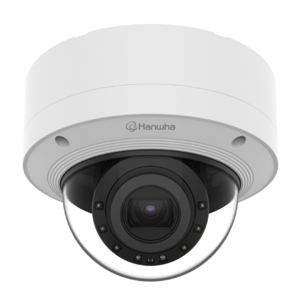 Hanwha Vision XNV-6123R – 2 MP Yapay Zekâlı Sabit Lensli Dome Darbeye Dayanıklı IP Kamera