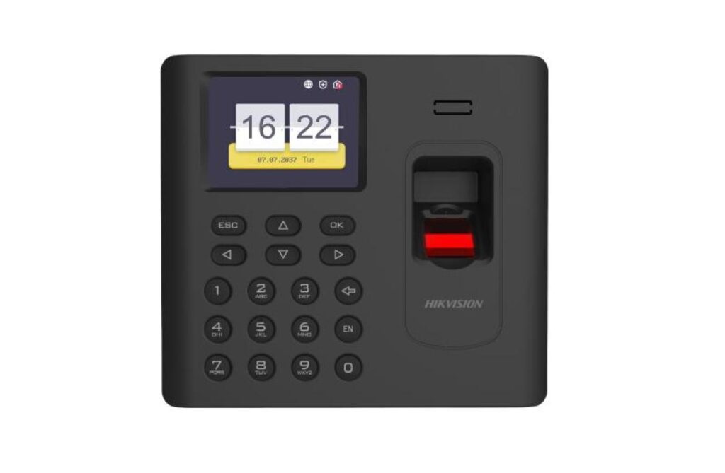 Hikvision DS-K1A802AEF – Parmak İzi Personel Devam Kontrol (PDKS) Terminali