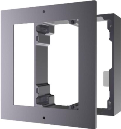 Hikvision DS-KD-ACW1 – Modüler Kapı Paneli Sıva Üstü Montaj Aparatı (1 Modül, Alüminyum)