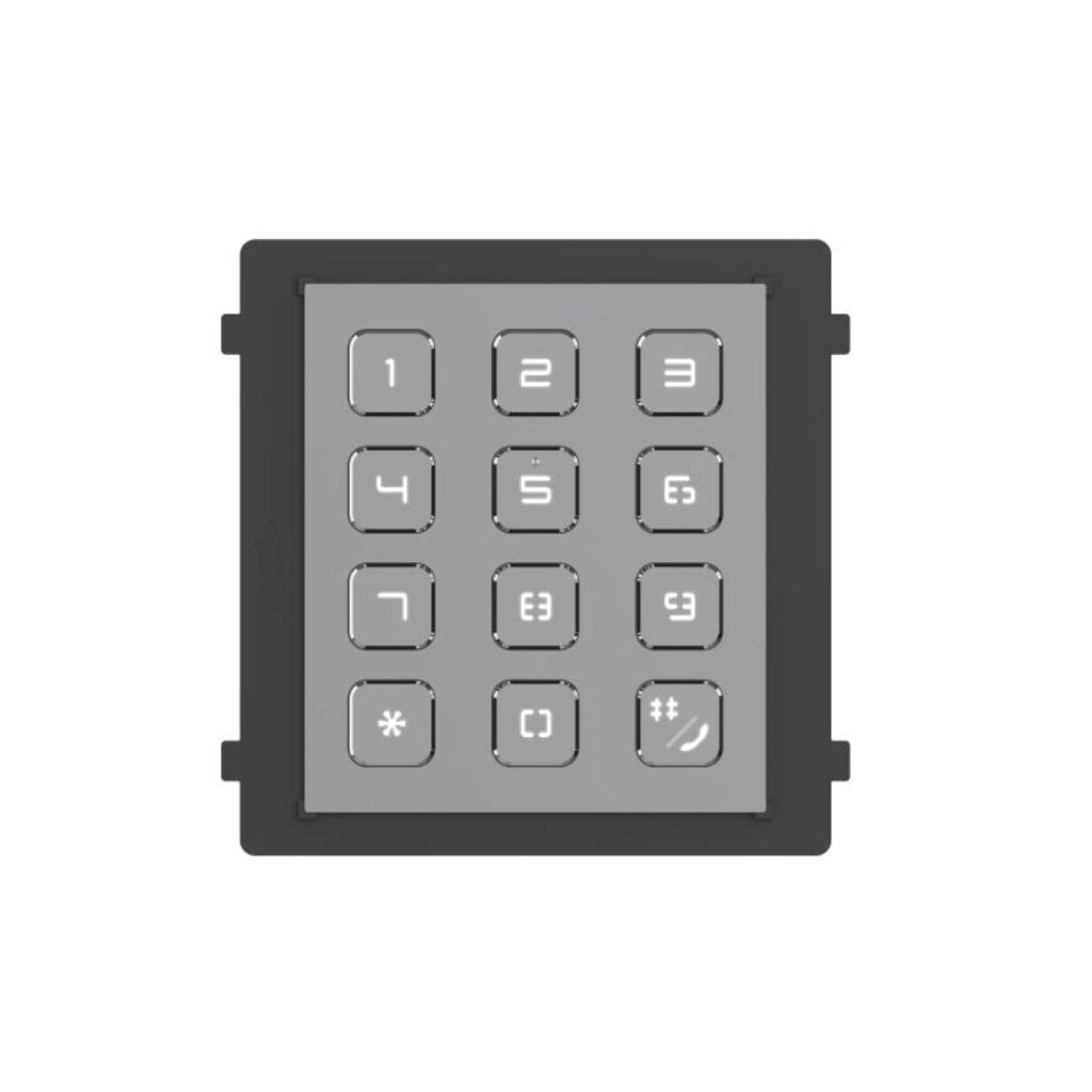 Hikvision DS-KD-KP – Tuş Takımı Modülü (KD8 Pro Modüler)