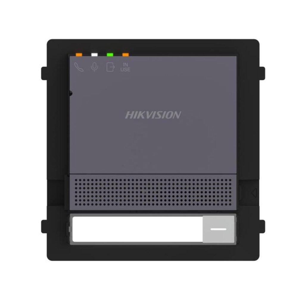 Hikvision DS-KD7000EY-ME2/Aluminum – 2 Telli HD Sesli Modüler Kapı Paneli, Alüminyum