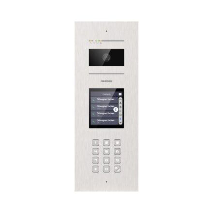 Hikvision DS-KD7003EY-S2 – 2 Telli HD Hepsi Bir Arada Kapı Paneli, Tuş Takımlı