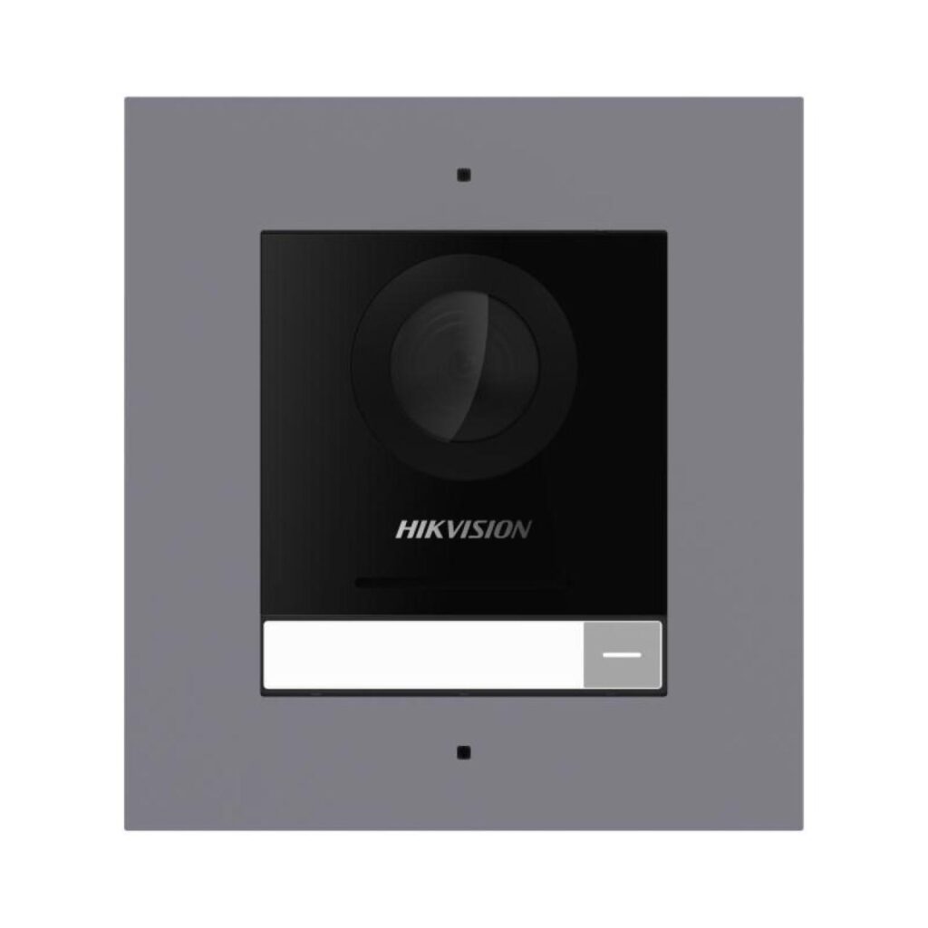 Hikvision DS-KD8003-IME1(B)/Flush – 2 MP Modüler IP Kapı Paneli Ana Ünitesi, Sıva Altı (KD8 Pro)