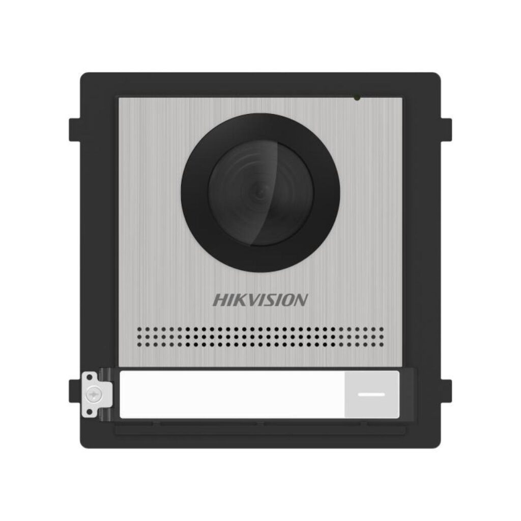 Hikvision DS-KD8003-IME1(B)/S – 2 MP Modüler IP Kapı Paneli Ana Ünitesi, Paslanmaz Çelik