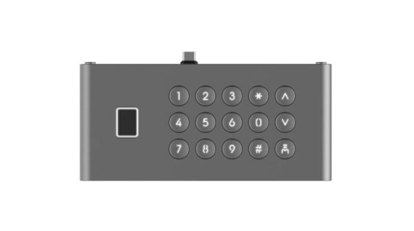 Hikvision DS-KDM9633-FKP – Parmak İzi ve Tuş Takımı Modülü (KD9633 için)