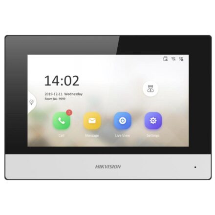 Hikvision DS-KH6320-WTE1(B) – 7 inç IP İç Ünite, Wi-Fi (KH6 Serisi)