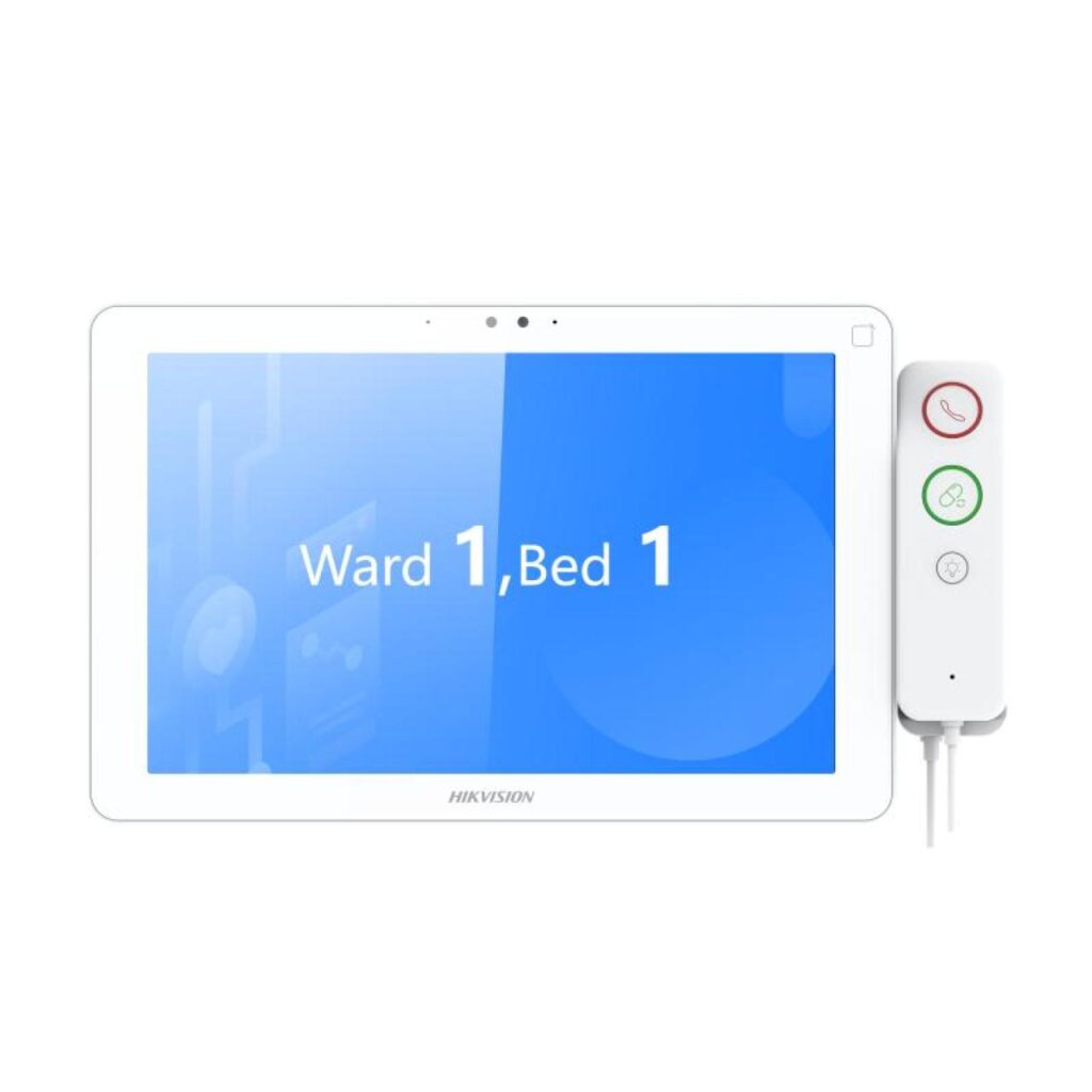Hikvision DS-KHB9533X-WHS – 10,1 inç Android Hasta Başı Terminali