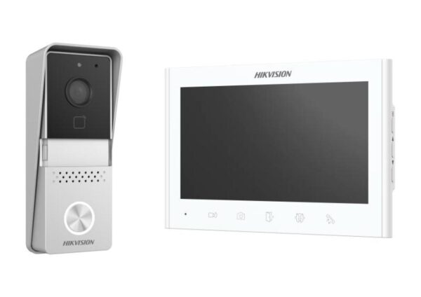 Hikvision DS-KIS102-P/Surface – 2 Telli Analog Görüntülü Diafon Seti (Sıva Üstü)