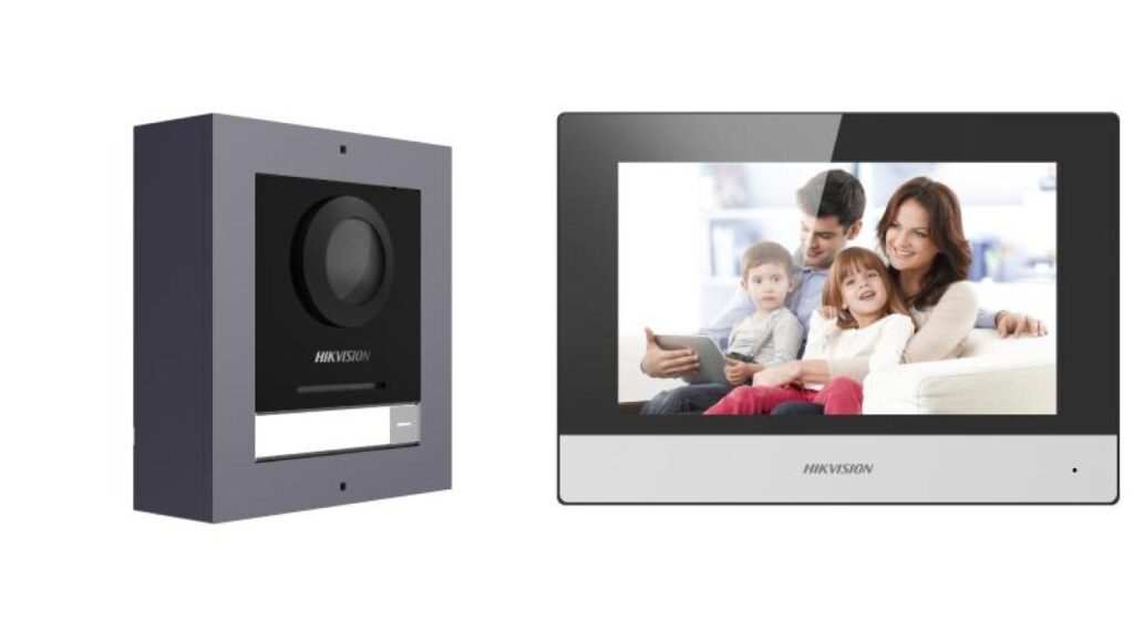 Hikvision DS-KIS602(C) – IP Görüntülü Diafon Villa Seti, 2MP Kameralı