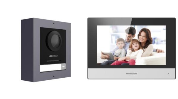 Hikvision DS-KIS602(C) – IP Görüntülü Diafon Villa Seti, 2MP Kameralı
