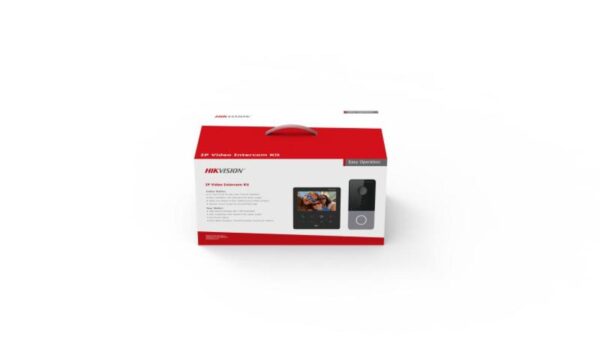 Hikvision DS-KIS606-P – IP Görüntülü Diafon Villa Seti, 4.3 inç İç Üniteli