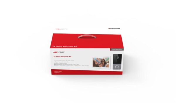 Hikvision DS-KIS607-S – IP Görüntülü Diafon Villa Seti, PoE Switch’li (607)