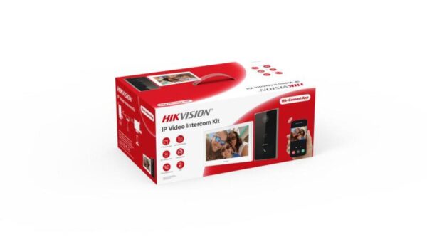 Hikvision DS-KIS608-P – IP Görüntülü Diafon Villa Seti, PoE Beslemeli (608)