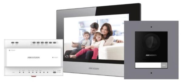 Hikvision DS-KIS702EY – 2 Telli IP Görüntülü Diafon Villa Seti (EY)