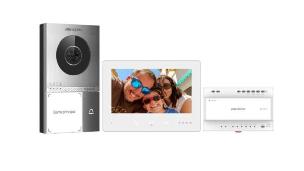 Hikvision DS-KIS705EY – 2 Telli HD Villa Görüntülü Diafon Seti