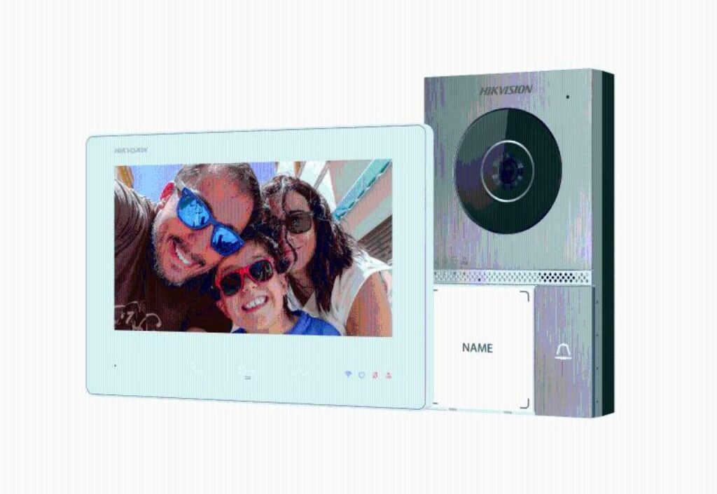 Hikvision DS-KIS707EY – 2 Telli HD Kendin Kur (DIY) Villa Diafon Seti