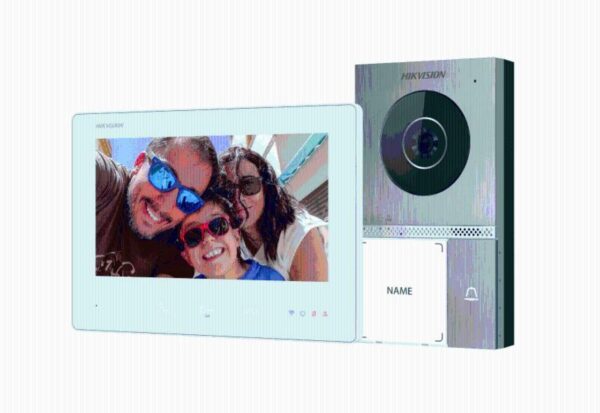 Hikvision DS-KIS707EY – 2 Telli HD Kendin Kur (DIY) Villa Diafon Seti