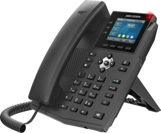 Hikvision DS-KP8000-WHE1 – Wi-Fi’lı SIP Telefon (2,8 inç Renkli Ekran)