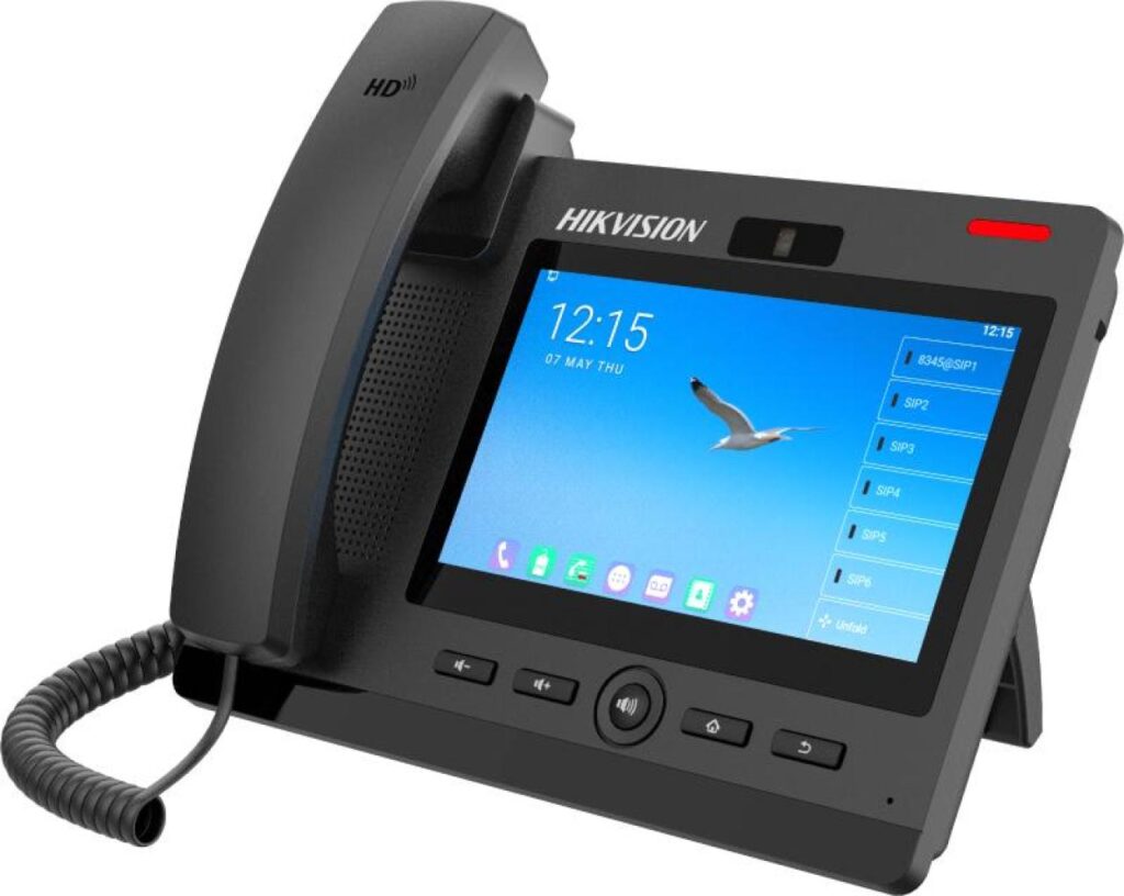 Hikvision DS-KP9301-HE1 – 7 inç Dokunmatik Ekranlı Android SIP Telefon