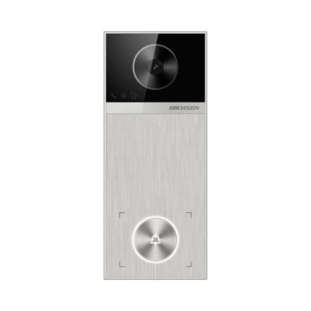 Hikvision DS-KV6114-MWBE1 – 4 MP IP Villa Kapı Paneli, Wi-Fi + Bluetooth (Gri)