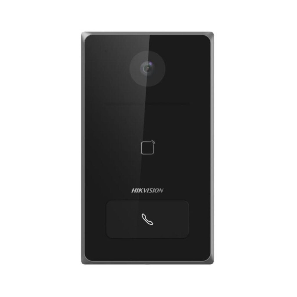 Hikvision DS-KV6133-ME1/Surface – 1 Butonlu IP Villa Kapı Paneli (Sıva Üstü)