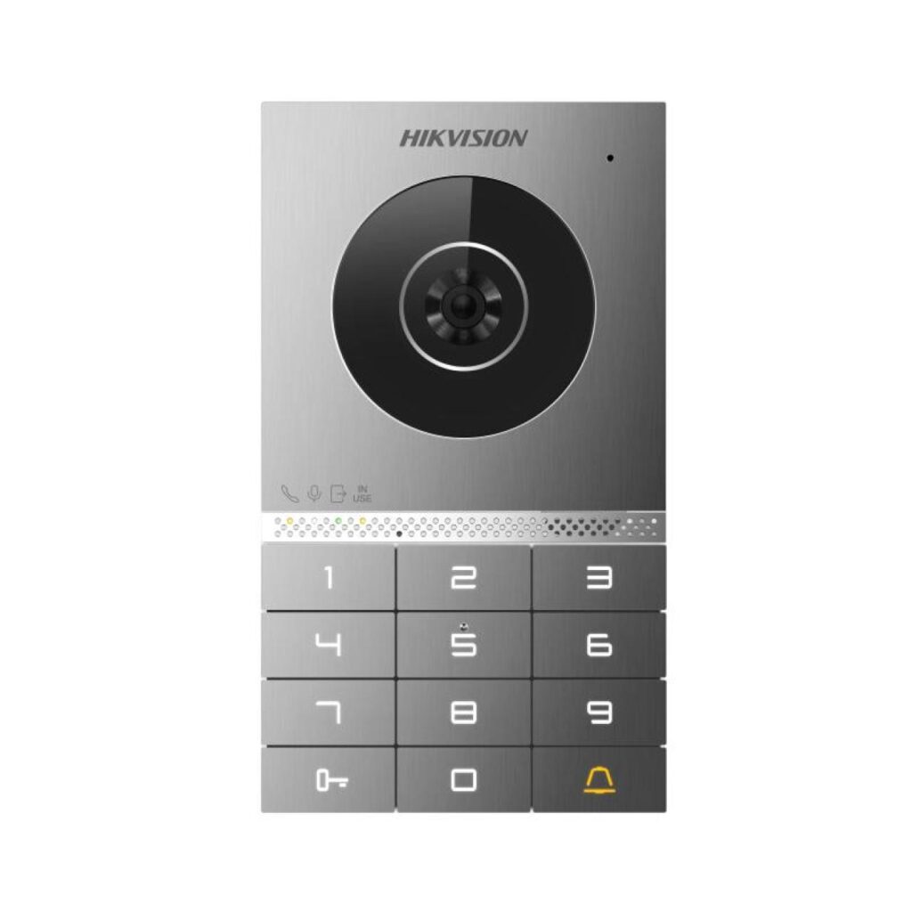 Hikvision DS-KV7023EY-IME2 – 2 Telli HD Villa Kapı Paneli, Tuş Takımlı