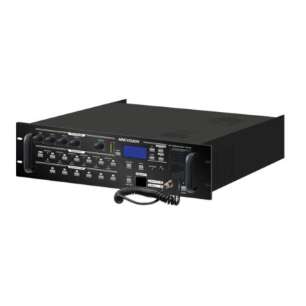 Hikvision DS-QAE0A360G1-V6/EN – 360W 6 Bölgeli EN54 Acil Anons (EVAC) Ana Amplifikatörü