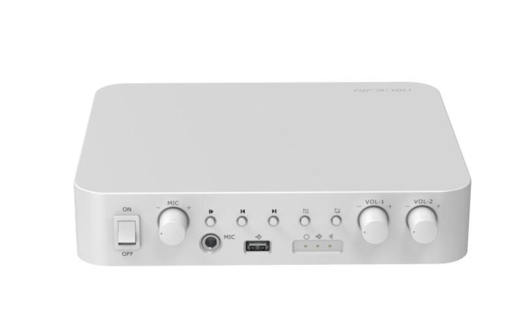 Hikvision DS-QAE0A60G1-VB – 60W 2 Bölgeli Analog Anons Amplifikatörü