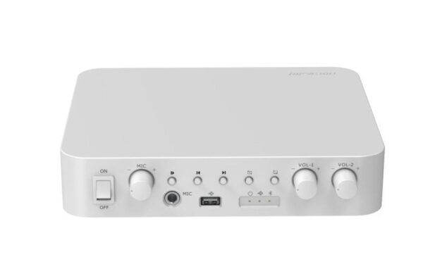 Hikvision DS-QAE0A60G1-VB – 60W 2 Bölgeli Analog Anons Amplifikatörü