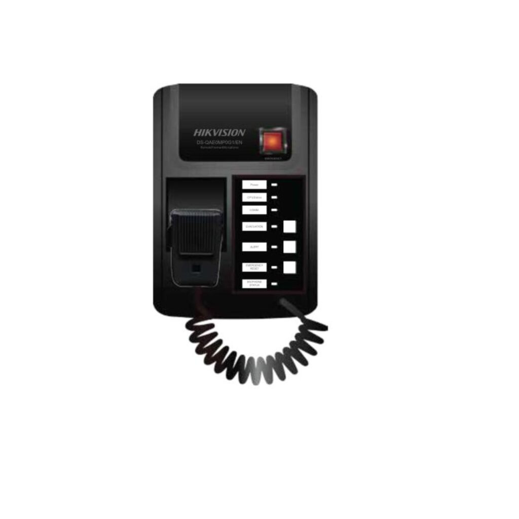 Hikvision DS-QAE0MP0G1/EN – EN54 Acil Anons (EVAC) İtfaiyeci Çağrı Mikrofonu