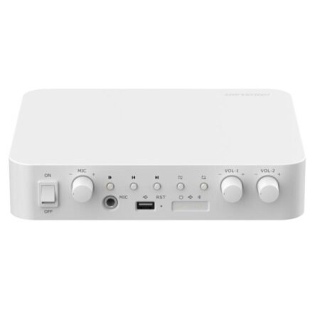 Hikvision DS-QAE1A80G1-VB – 80W 2 Bölgeli IP Anons Amplifikatörü