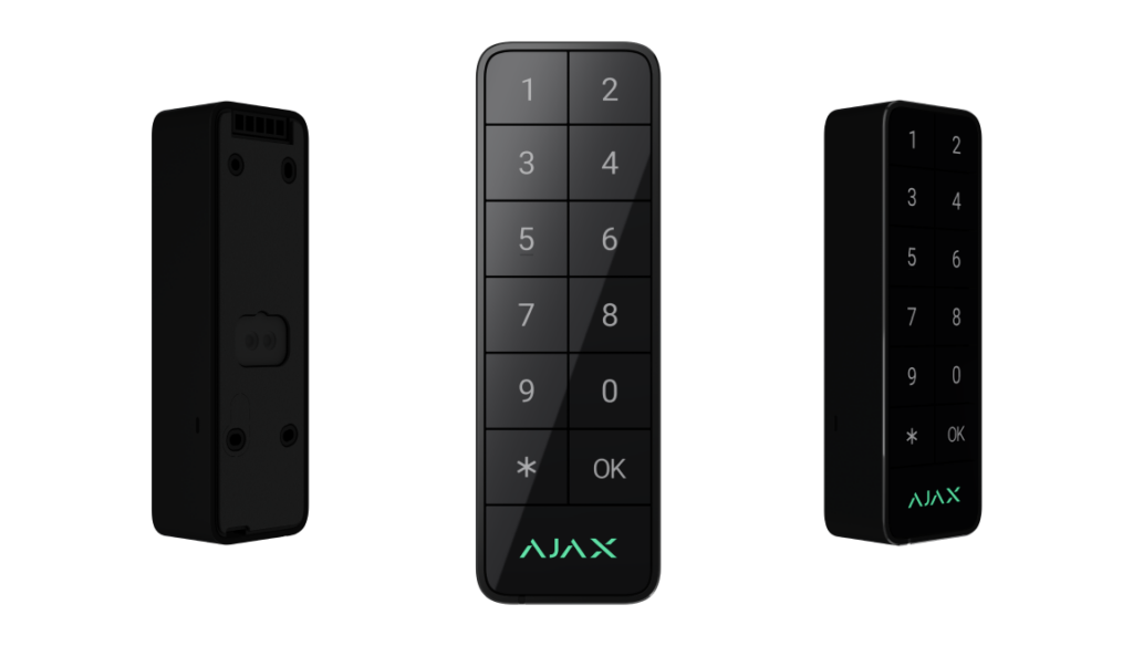 Ajax Superior KeyPad Outdoor Fibra – Kablolu dış mekan tuş takımı (Pass / Tag destekli)