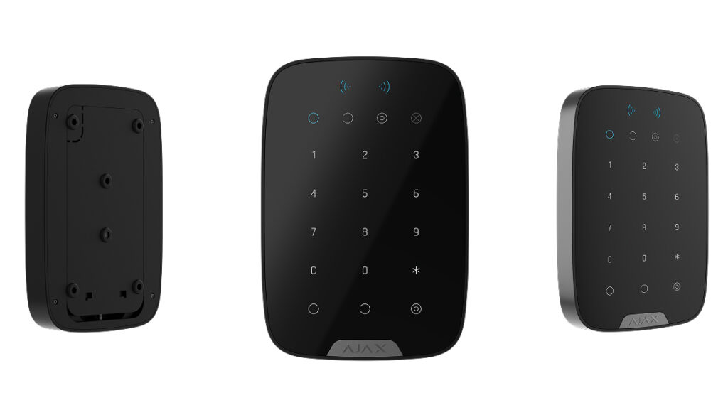 Ajax Superior KeyPad Plus Jeweller – Dokunmatik düğmeli kablosuz tuş takımı