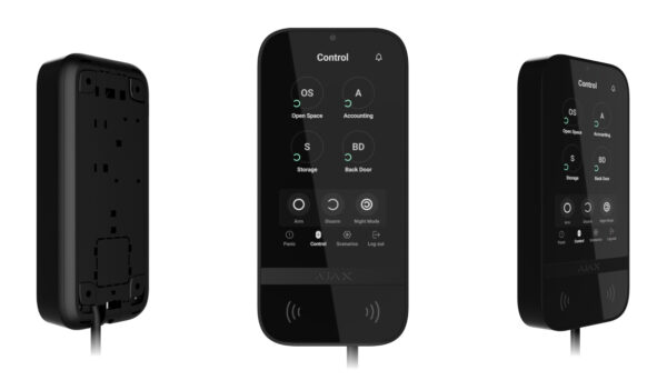Ajax Superior KeyPad TouchScreen Fibra – Dokunmatik ekranlı kablolu tuş takımı