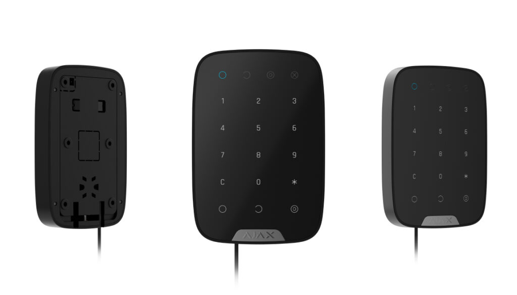 Ajax Superior KeyPad Fibra – Dokunmatik düğmeli kablolu tuş takımı