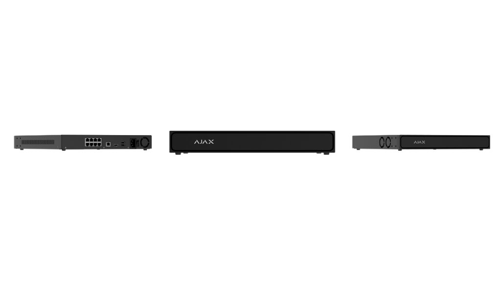 Ajax NVR H2D serisi – 4K HDMI çıkışlı, PoE portlu, 2 HDD yuvalı NVR serisi