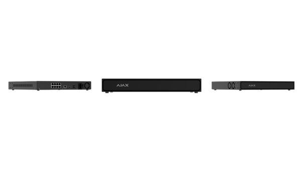 Ajax NVR H2D serisi – 4K HDMI çıkışlı, PoE portlu, 2 HDD yuvalı NVR serisi