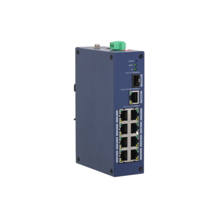 Dahua CHS4110-8ET – 10 Port Bulut Yönetimli Endüstriyel Switch
