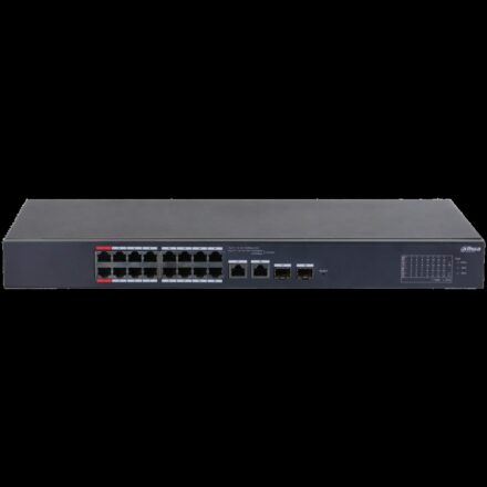 Dahua CS4218-16ET-240 – 18 Port Bulut Yönetimli Switch, 16 Port PoE