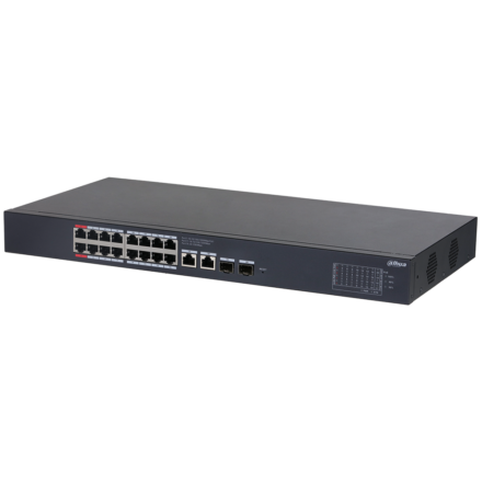 Dahua CS4220-16GT-240 – 20 Port Bulut Yönetimli Gigabit Switch, 16 Port PoE