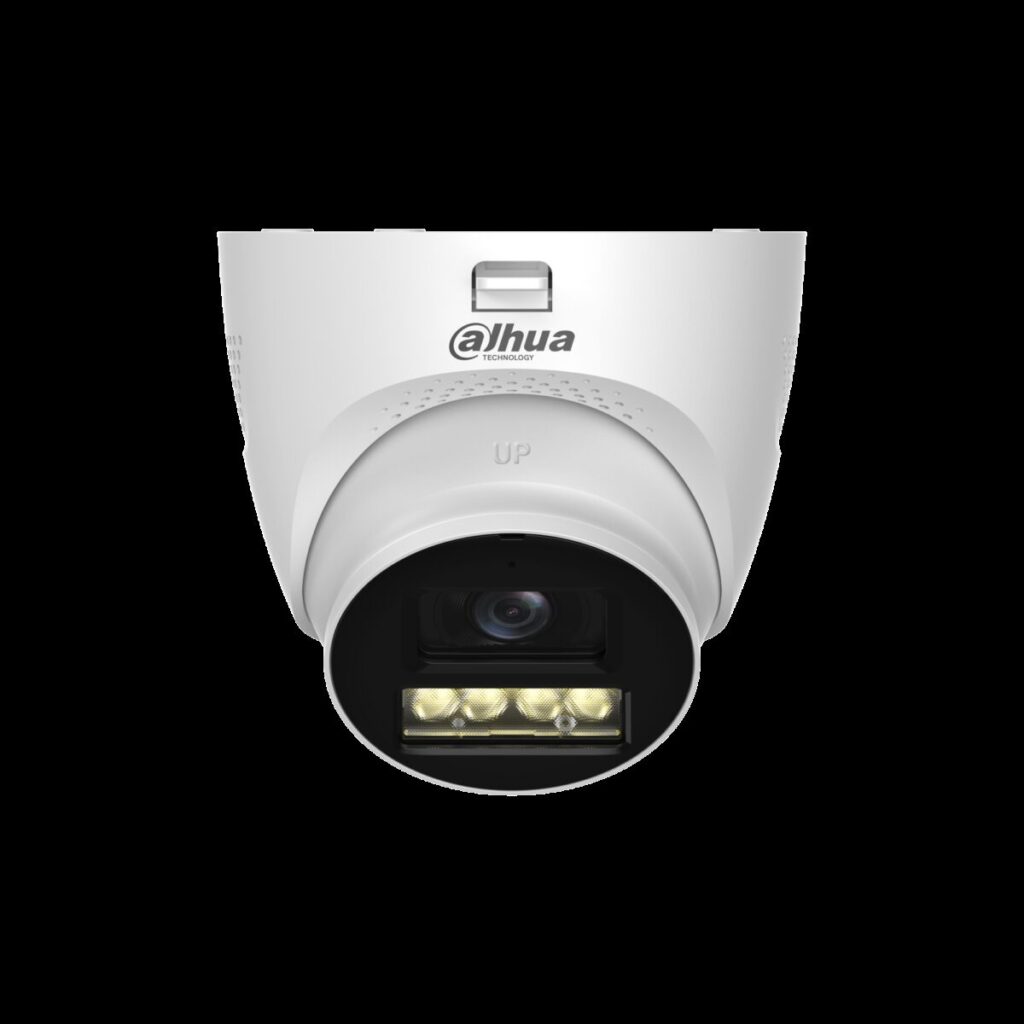 Dahua HAC-HDW1200TQ-IL-T-0280B-DIP – 2 MP Akıllı Çift Işıklı HDCVI Çift Yönlü Sesli Sabit Lensli Eyeball Kamera