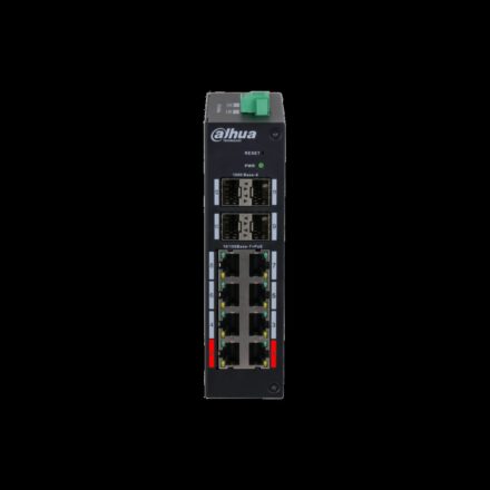Dahua HS4412-8ET-120 – 12 Port Yönetilebilir Switch, 8 Port PoE