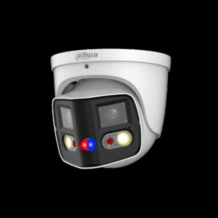 Dahua IPC-PDW3849-A180-E2-AS-PV – 2×4 MP TiOC Çift Sensörlü Panoramik Sabit Lensli Eyeball WizSense IP Kamera