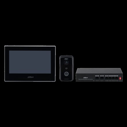 Dahua KTP03 – IP Villa Tipi Kapı Paneli + İç Ünite (Monitör) Seti