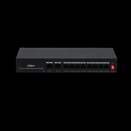 Dahua PFS3010-8ET-65 – 10 Port Fast Ethernet Switch, 8 Port PoE