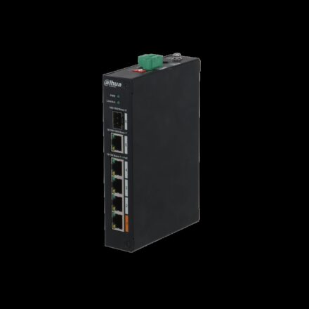 Dahua PFS3106-4ET-60-V2 – 4 Port PoE Switch (4FE PoE + 1GE + 1GE SFP, Toplam 60W PoE)