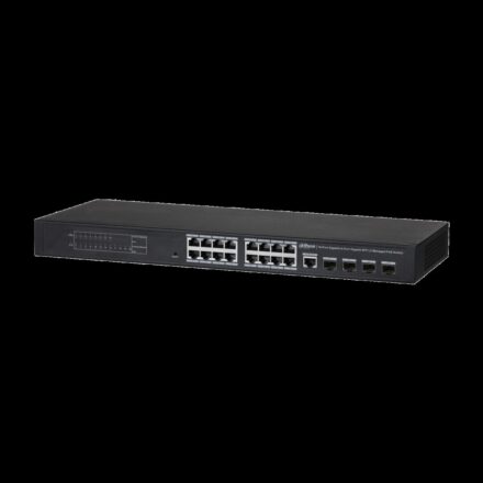 Dahua PFS4420-16GT-240 – 16 Port Gigabit PoE Switch (16GE PoE + 4GE SFP, Toplam 240W PoE)