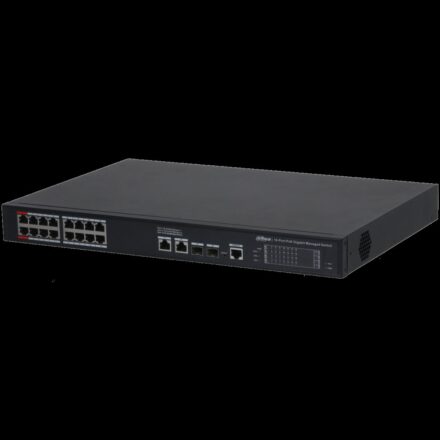 Dahua S4220-16GT-240 – 20 Port Yönetilebilir Gigabit Switch, 16 Port PoE