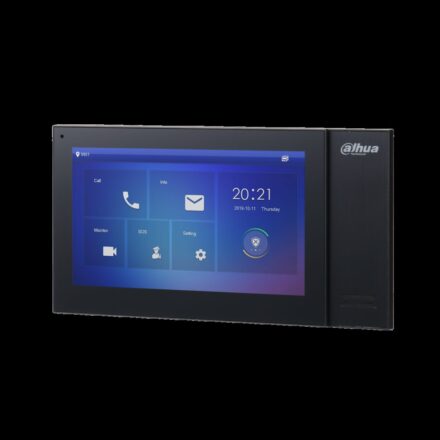 Dahua VTH2421FB-P – 7 inç Dokunmatik İç Ünite (Monitör) (Siyah)